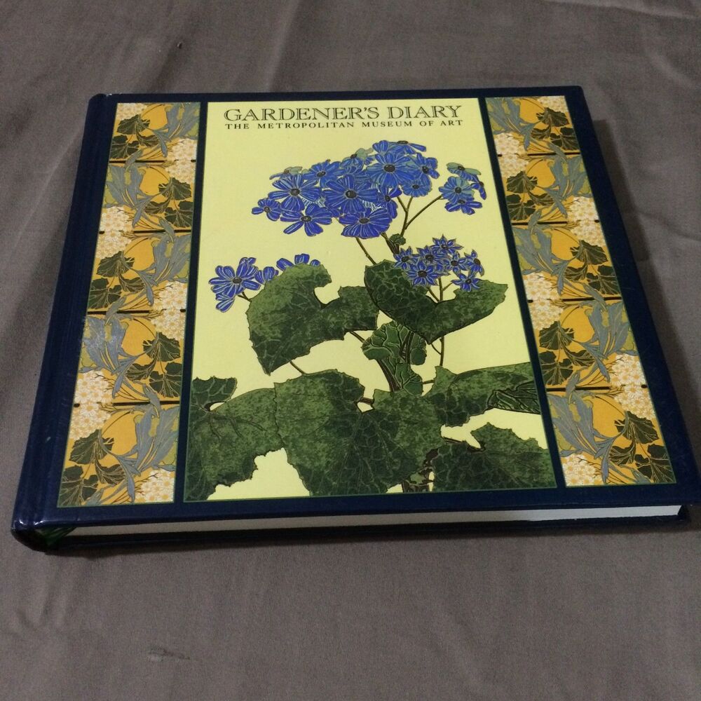 Gardener's Diary Metropolitan Museum of Art 1988 Vintage Unused Journal Book